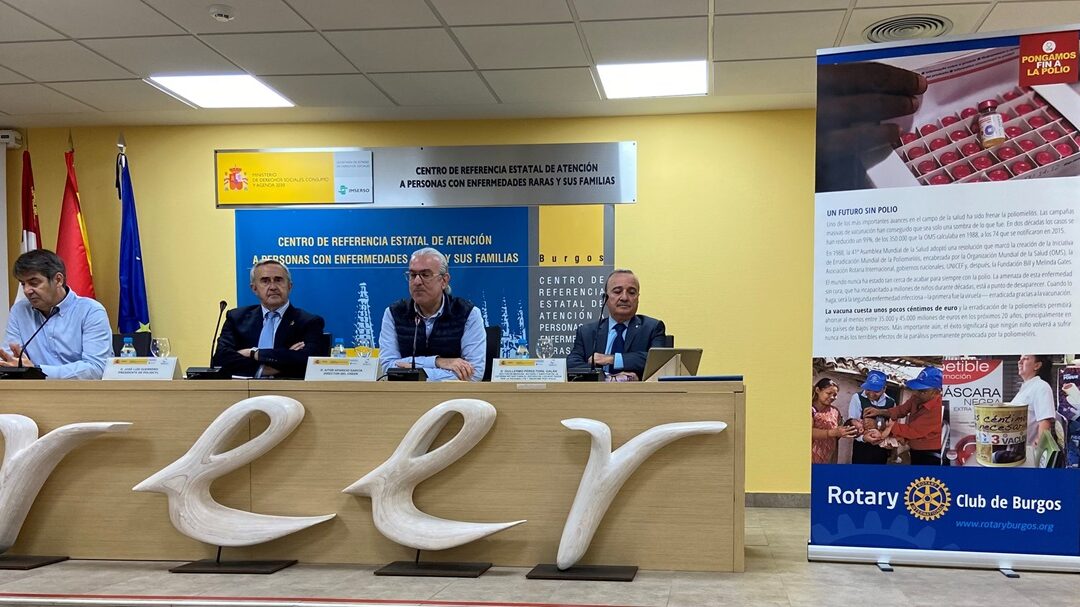 Presentación de las II JORNADAS DE LA CÁTEDRA ROTARY PARA EL ESTUDIO DE LA POLIOMIELITIS Y SÍNDROME POS-POLIO