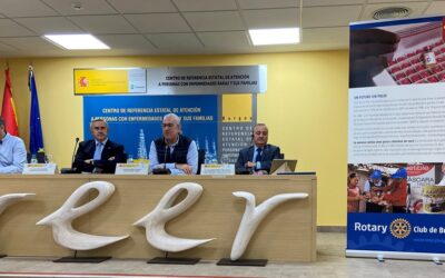 Presentación de las II JORNADAS DE LA CÁTEDRA ROTARY PARA EL ESTUDIO DE LA POLIOMIELITIS Y SÍNDROME POS-POLIO